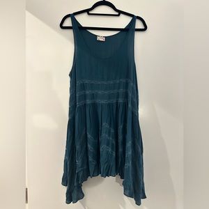 Turquoise Free People Dress